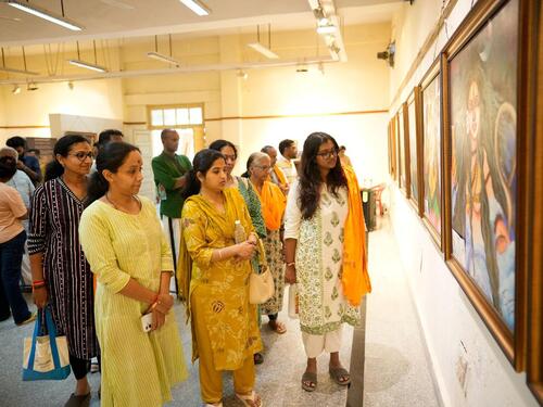 Pictures from the Varanasi (Ahivasi visual art gallery, BHU) Event - Image 1