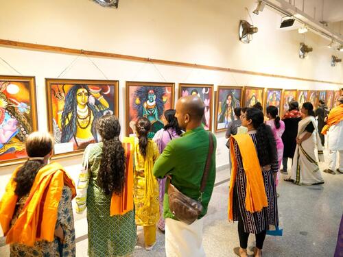 Pictures from the Varanasi (Ahivasi visual art gallery, BHU) Event - Image 2