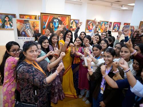 Shakti Bandhan celebration at Delhi during the exhibition Image 5
